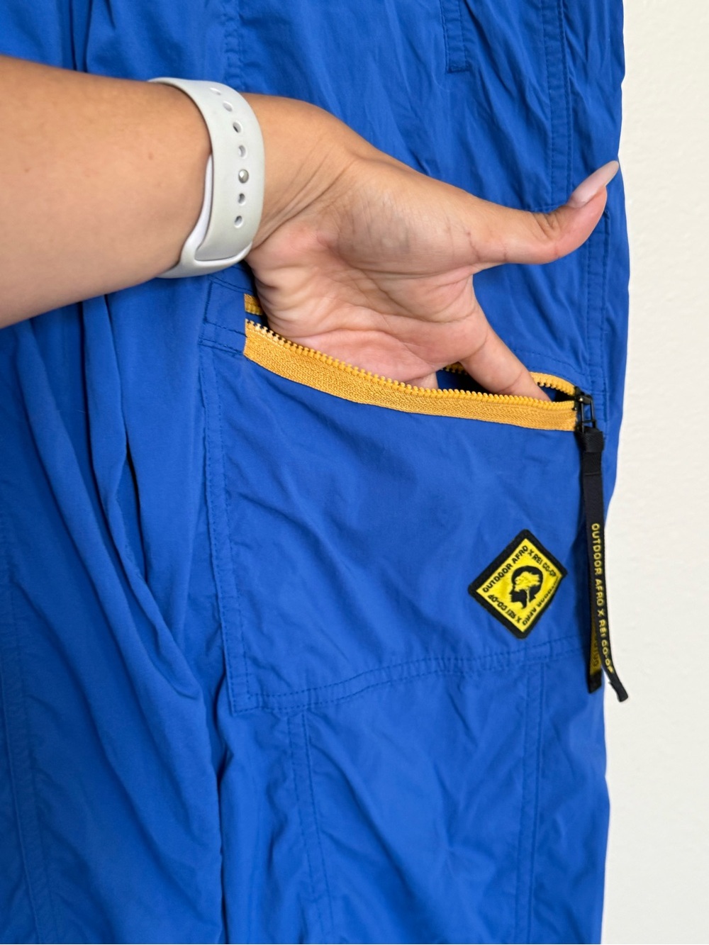 Outdoor Afro x REI Co-op Blue Trail Cargo Pants Gorpcore Women’s Size 2 - Picture 3 of 12